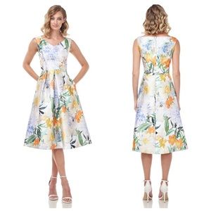 Kay Unger Irene Dress in Marigold